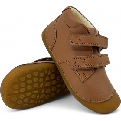 Bundgaard dětské celoroční botičky Petit BG101219-2115 cognac – Zboží Dáma