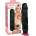 Nature Skin Вибратор BIG Nature skin, Черен, 7510