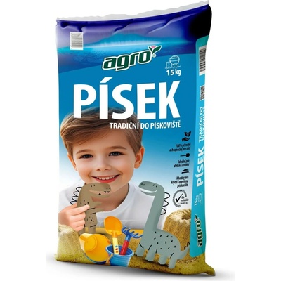 AGRO Písek tradiční do pískoviště, různé druhy, 1 ks, 15 kg – Zboží Mobilmania