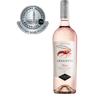 Cantina Santa Maria La Palma ARAGOSTA ROSÈ ALGHERO ROSATO D.O.C suché růžové 2020 13% 0,75 l (holá láhev)