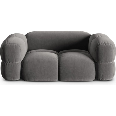 Cosmopolitan Design Сив кадифен диван 180 cm Loretto - Cosmopolitan Design (COS_2S_120_F1_LORETTO6)