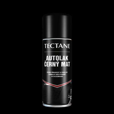 Den Braven Tectane Autolak černý mat 400 ml | Zboží Auto