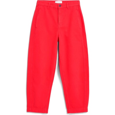 Armedangels Дамски ежедневен панталон ARMEDANGELS Women's Workwear Canvas Barrel Pant Casual trousers - Mars Red (107-4450-0114)