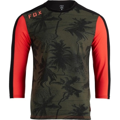Fox Ranger Drirelease 3/4 Sleeve olive green