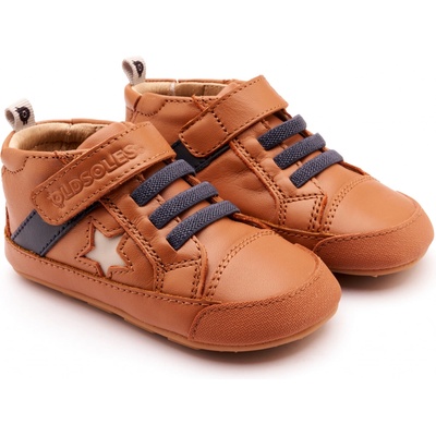 Capáčkové barefoot boty Oldsoles Roller Tan