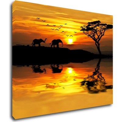Impresi Obraz Safari západ slunce - 90 x 70 cm