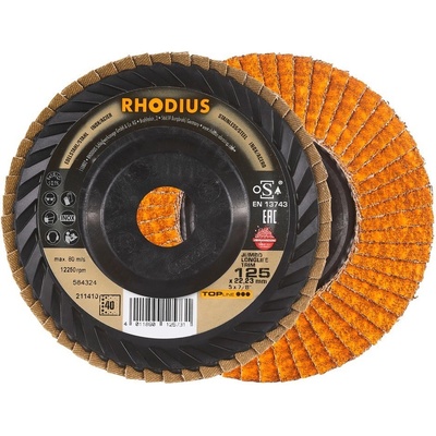Rhodius Lamelový kotouč brusný 125 x 22,23 mm 211410