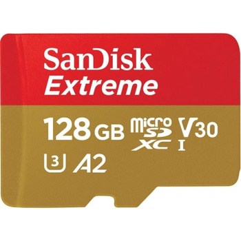 Image 1 of SanDisk Extreme microSDXC 128GB UHS-I/V30/CL10 (SDSQXAA-128G-GN6MN)
