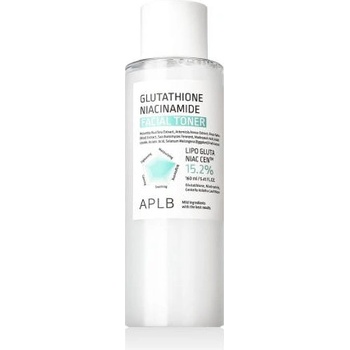 APLB Glutathione Niacinamide Facial Toner озаряващ и хидратиращ тонер за лице 160 ml унисекс