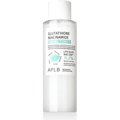 APLB Glutathione Niacinamide Facial Toner озаряващ и хидратиращ тонер за лице 160 ml унисекс