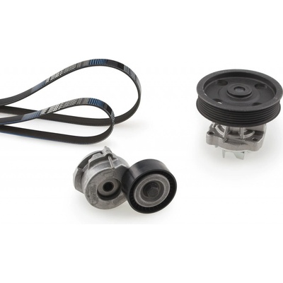 Vodní pumpa + klínový žebrový řemen GATES KP36PK1320