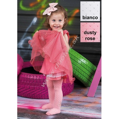 KNITTEX Punčochové kalhoty Nusia-baby3D dusty-rose
