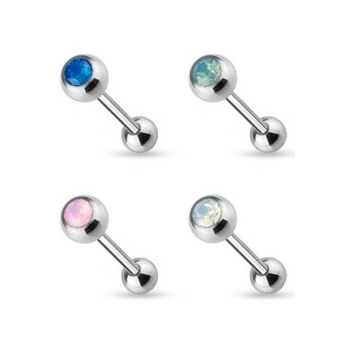 Šperky4U piercing do jazyka opalit PJ01005-B