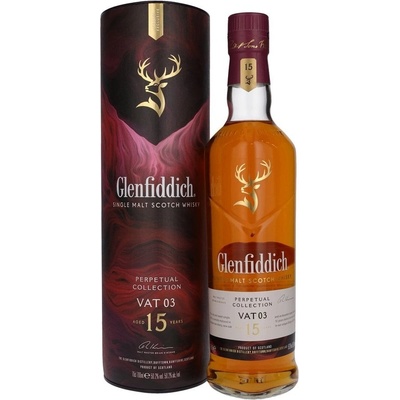 Glenfiddich Perpetual Collection 15y Vat 3 50,2% 0,7 l (holá láhev)