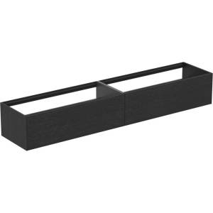 Ideal Standard Стенен шкаф Ideal Standard Atelier Conca, цвят тъмен дъб, 2 чекмеджета, 240 см (T4333Y4)