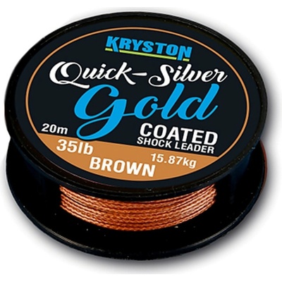 Kryston Návazcová Šňůrka Quicksilver Gold 10m 25lb