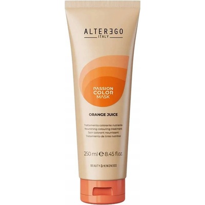 Alter Ego Tónovací maska Passion Orange Juice 250 ml - oranžová