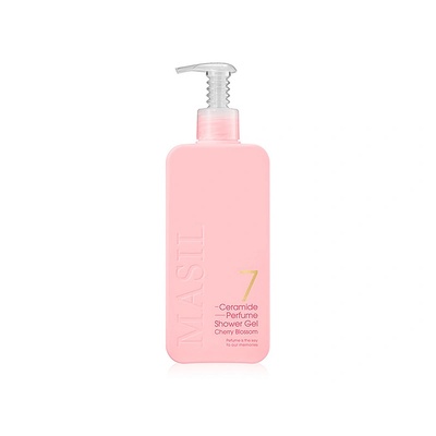 MASIL Душ гел с аромат на черешов цвят masil 7 ceramide perfume shower gel 300ml (cherry blossom)