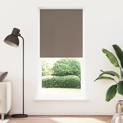 SHUMEE Zatemňovací roleta 80 x 230 cm kávová