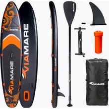 Paddleboard Viamare S 3,30 m čierna 1123068 330 x 75 x 15 cm / 160 kg