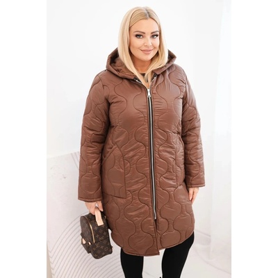 Kesi Plus Size hnedá