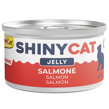 GimCat ShinyCat Jelly Salmon парченца сьомга в желе 70gr