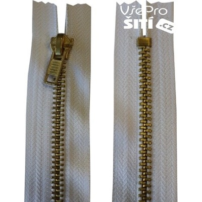 zip rifl.20cm BÍLÝ No6Msauto 8301XX