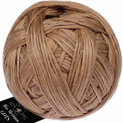 Schoppel wolle Bio merinos GOTS 7490 Ocker
