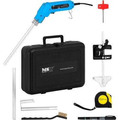 MSW Резачка за пяна - 250 W - 500 °C - до 250 mm - профилно острие и водач MSW-ISU-STYRO 250 S3 (MSW-ISU-STYRO 250 S3)