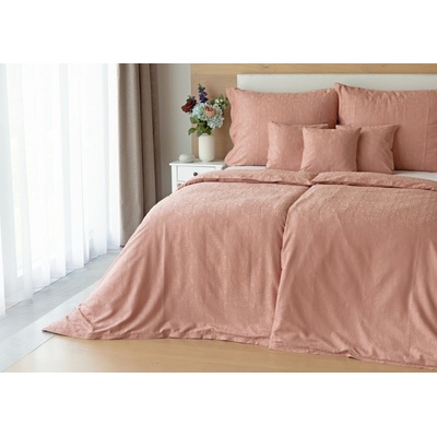 Matějovský bambusové Sofie rose pink Bambusový damašok 40 x 40 cm