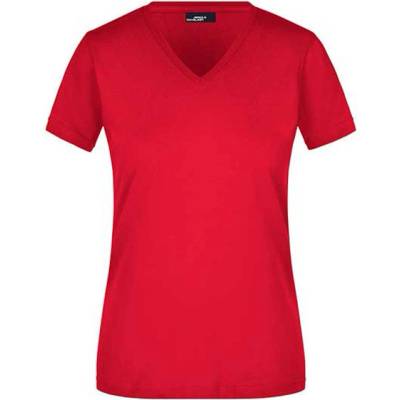 James&Nicholson Dámske tričko JN972 Red