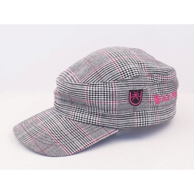 XRAY hat chckr white black blue