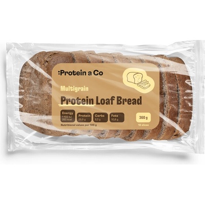Protein a Co Proteinový chléb 16 plátků 360 g – Zboží Dáma