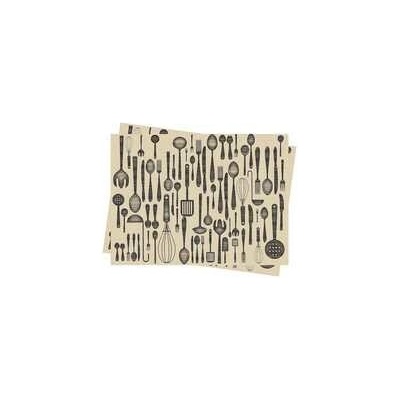 Celtex Jednorázové papírové prostírání Infibra New Brunch 30x40cm 250ks