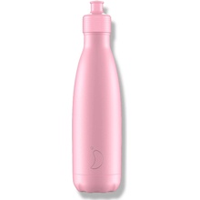 Chilly's Bottles pastelovo ružová športová edícia Original 500 ml