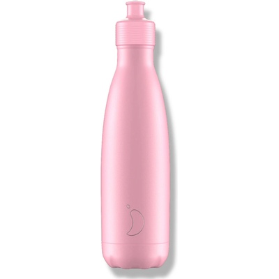 Chilly's Bottles pastelovo ružová športová edícia Original 500 ml