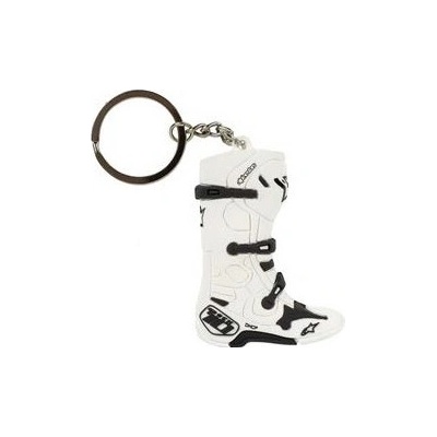 Alpinestars Prívesok na kľúče NEW TECH 10 white