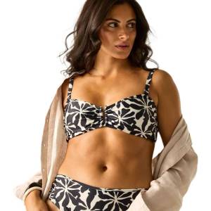 Regatta Aceana III bikini top - White (Abstract Floral)