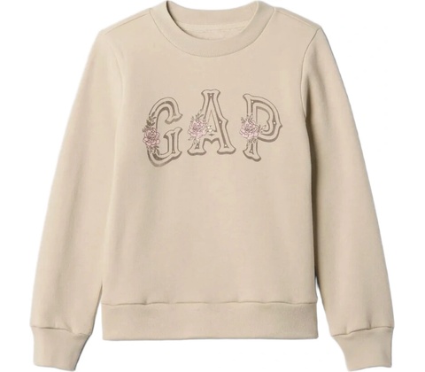 GAP Logo Crew hnědá