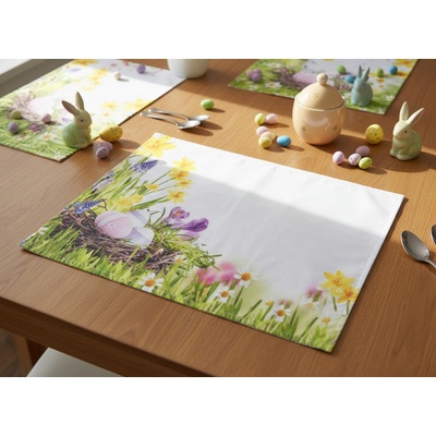 Mybesthome Velikonoční dekorační ozdobný ubrousek EASTER I. 30x40 cm