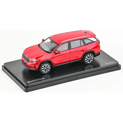 ABREX Škoda Kodiaq II 2023 Červená Velvet Metalíza 1:43
