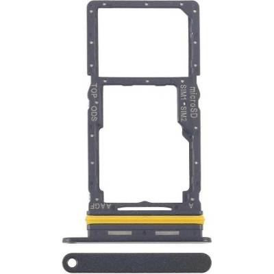 Držák (šuplík) SIM Samsung A175, A176 Galaxy A17 4G/5G black