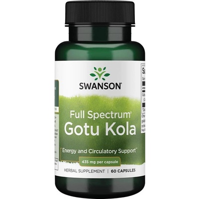 Swanson Gotu Kola 435 mg 60 kapslí