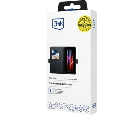 3mk Wallet Case pro Sony Xperia 10 VII, černá – Sleviste.cz