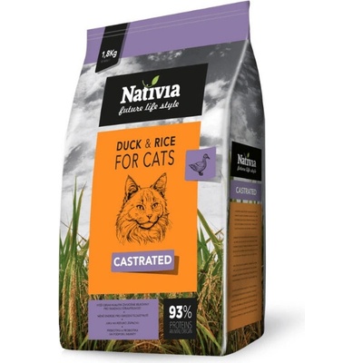 Nativia Cat Castrated 1,8 kg