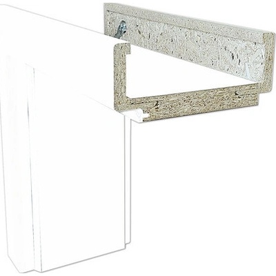 Solodoor obložkové 90 Ľ 150 mm biela snow lakovaná