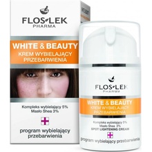 FlosLek Pharma White & Beauty bělicí krém pro lokální ošetření (Lightening Complex 5%, Shea Butter 3%) 50 ml