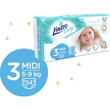 Linteo Baby Prémium Midi 5-9 kg 216 ks