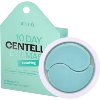 Petitfee & Koelf Успокояващи пачове за очи, с центела, 10 x 2 броя
