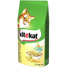 Kitekat Adult kuracie & zelenina 2 x 12 kg